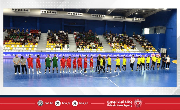 نائب رئيس الأمن العام يحضر ختام بطولة الشرطة المفتوحة لخماسيات كرة القدم (صالات)